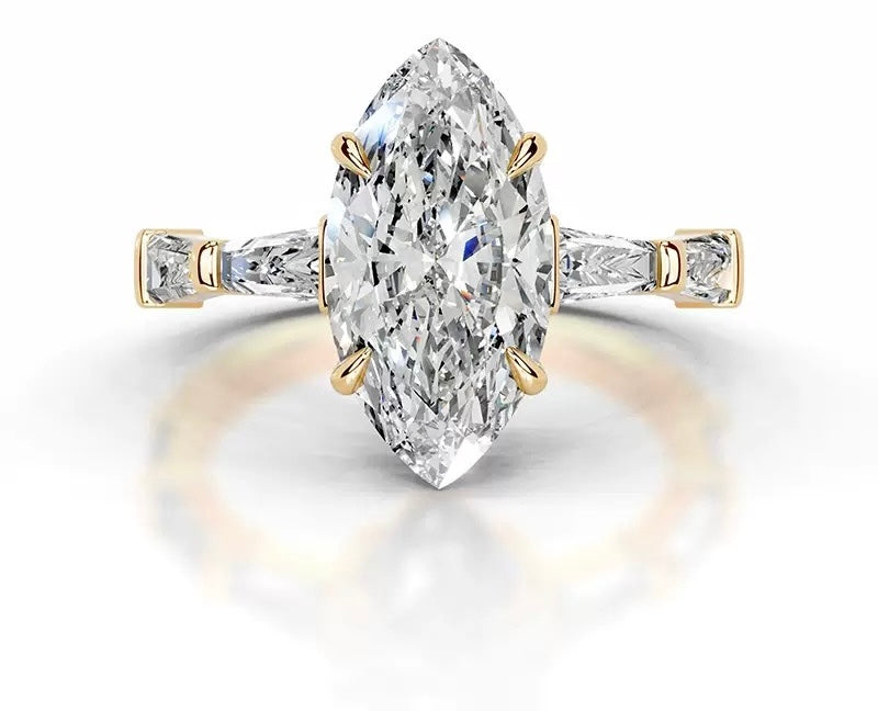 Queen Adira Moissanite Rings