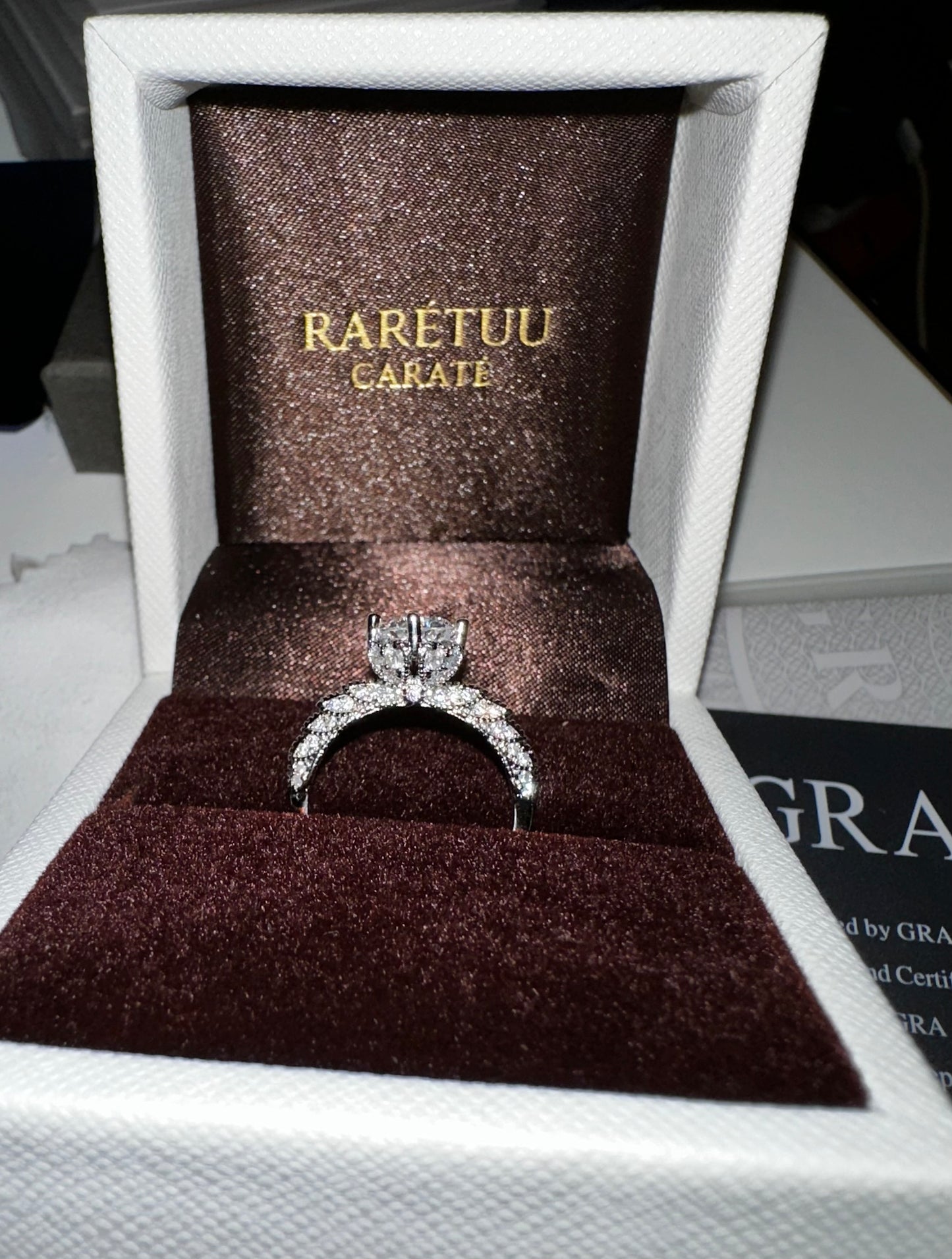 1CT Queen Hurrem Moissanite Ring