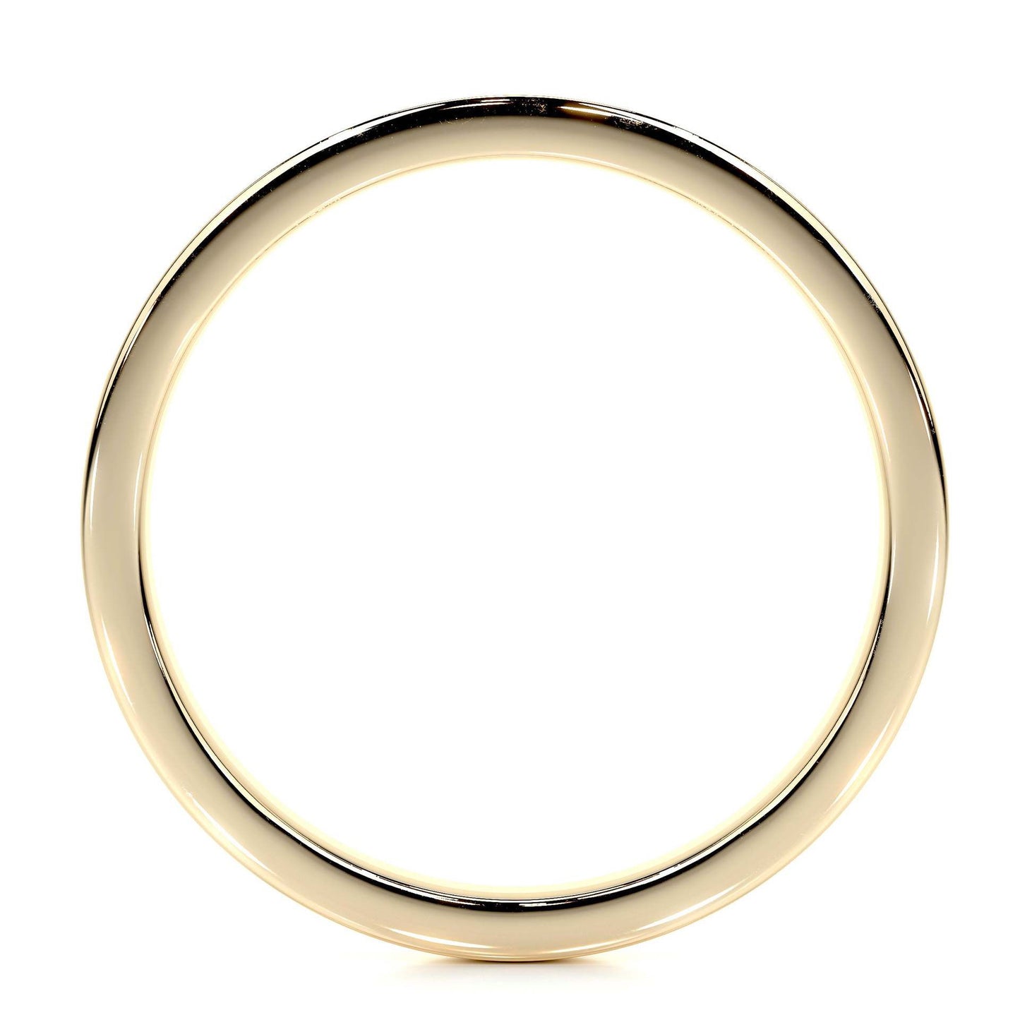 18K Adra Micro Pavé Moissanite Band (1.0mm)
