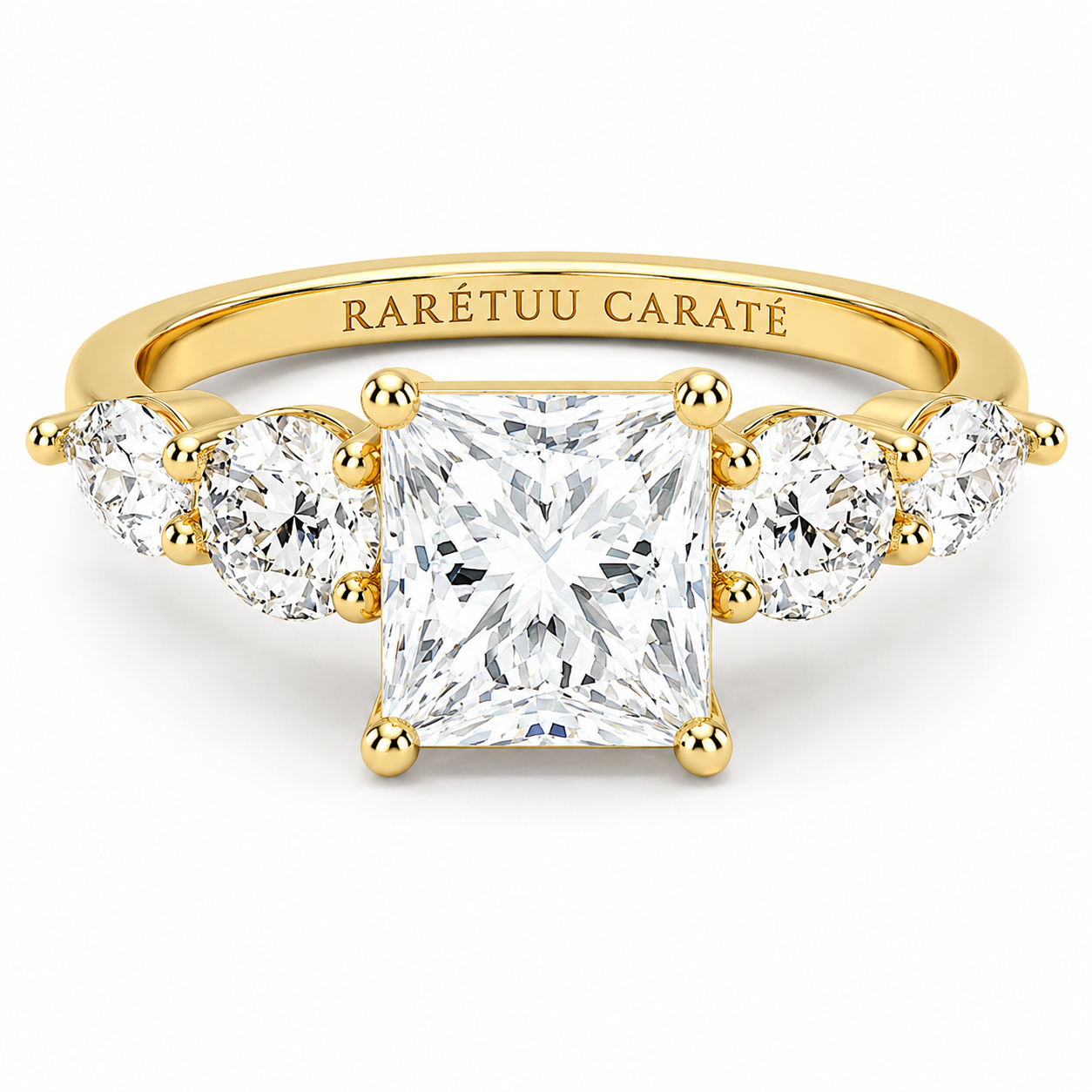 Queen Ella Princess Moissanite Ring