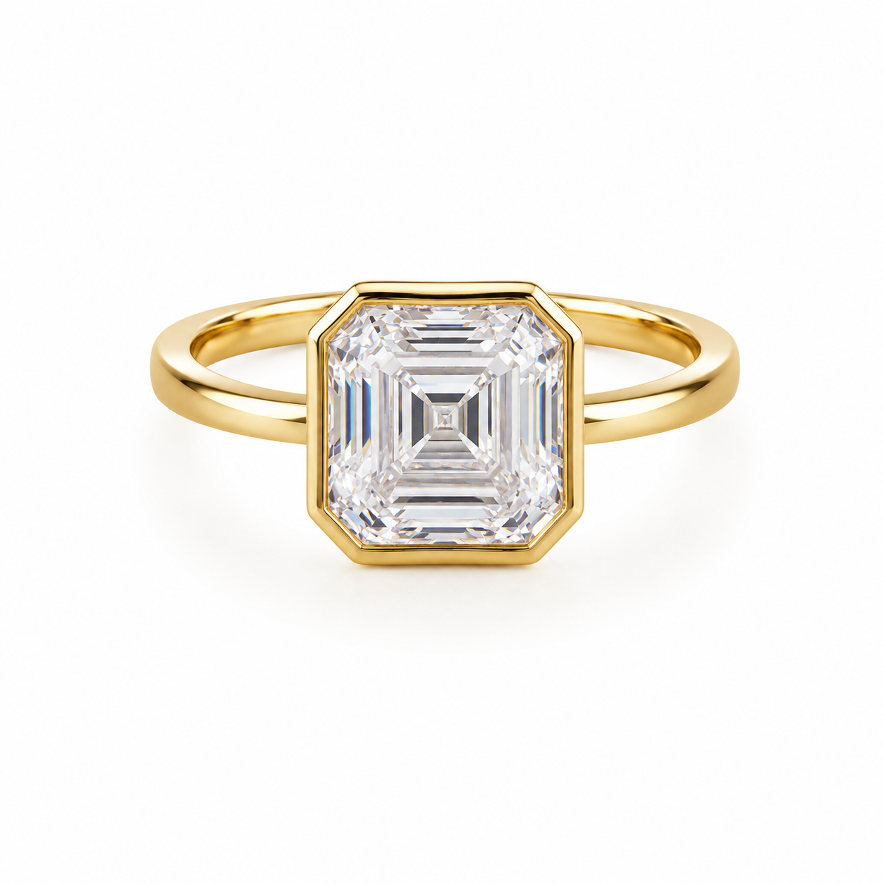Queen Taylor - Asscher Bezel