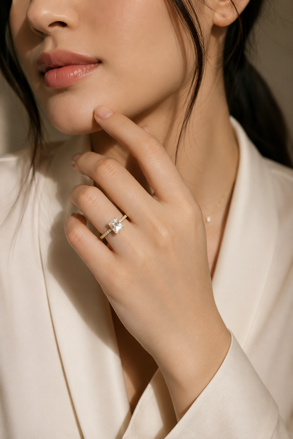 Made To Order - Queen Zulaikha Solid Gold Lab Diamond