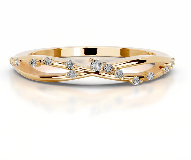 Syafika Eternity Moissanite Bands