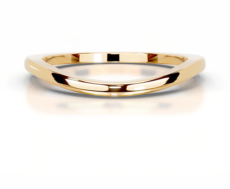 18K RARÉTUU Minimalist Dome Band