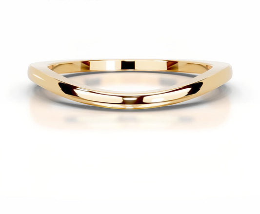 18K RARÉTUU Minimalist Dome Band