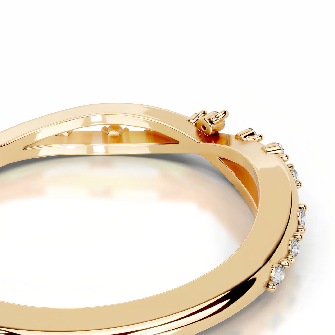 Syafika Eternity Moissanite Bands
