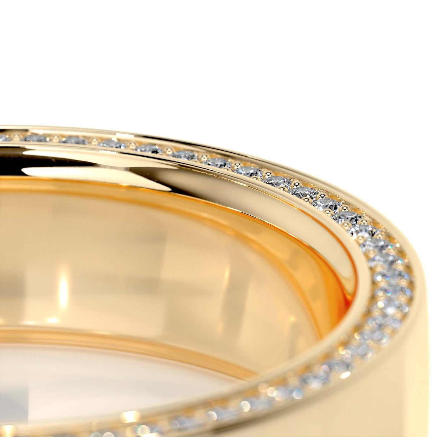 18K RARÉTUU Royale Moissanite Bands