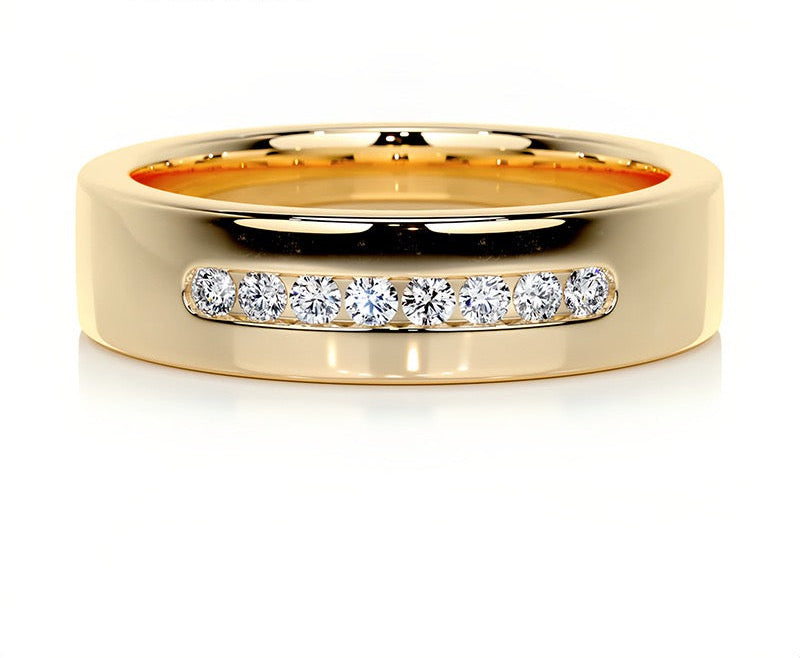 RARÉTUU Linea Moissanite Band