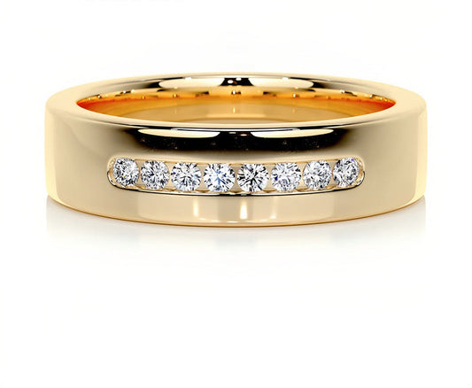 RARÉTUU Linea Moissanite Band