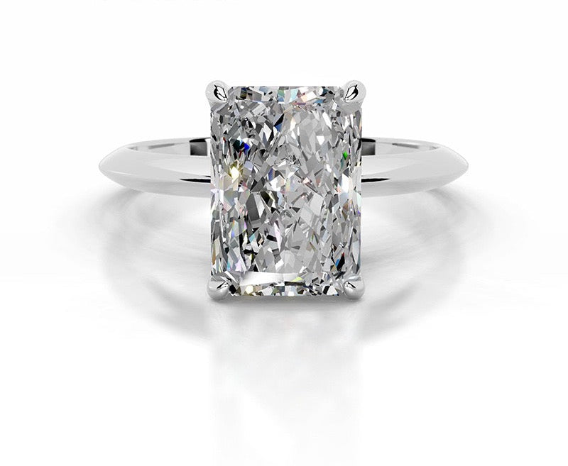 3CT Radiant Classic 4 Prong   - Lab Diamond