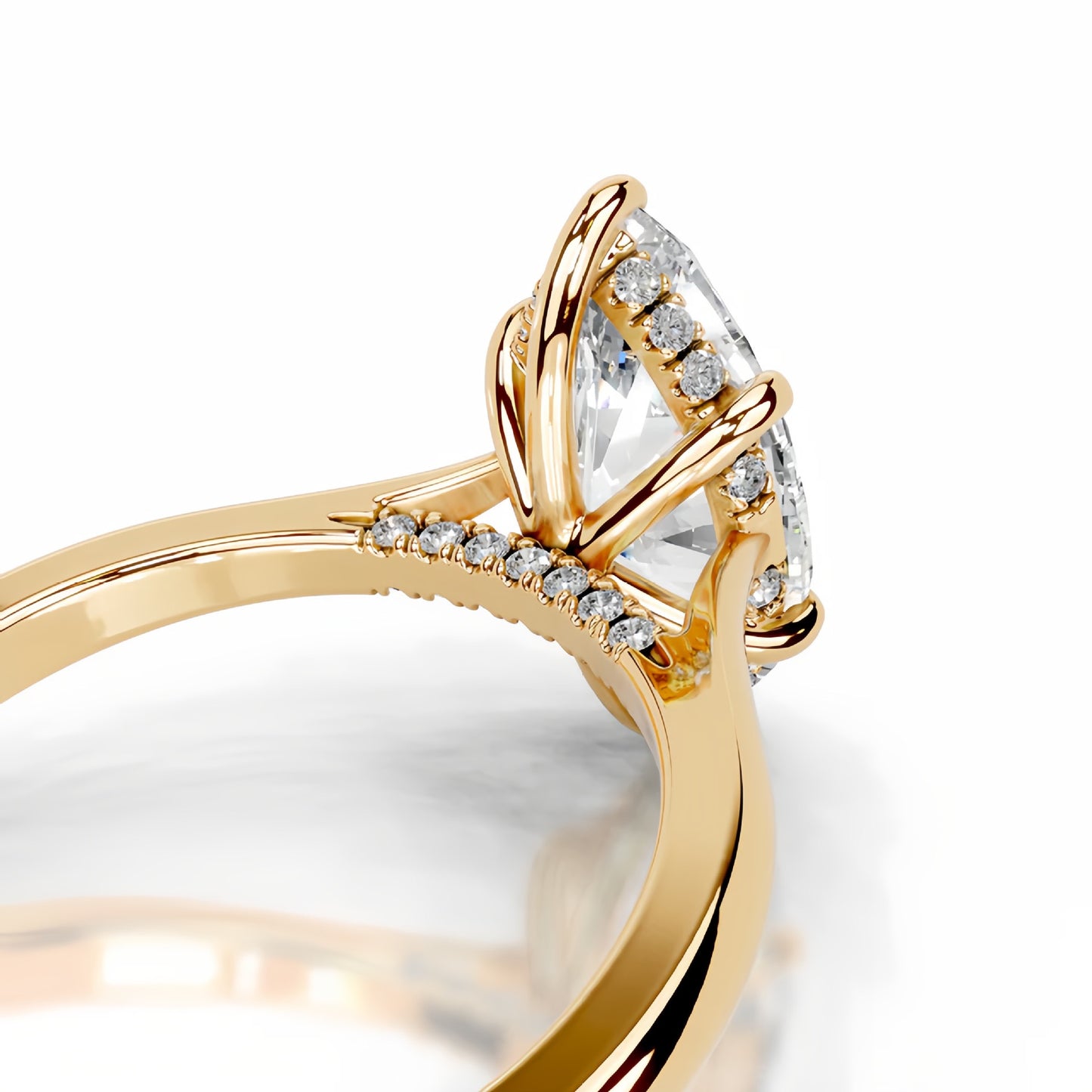 5CT Queen Laura Marquise Moissanite Ring