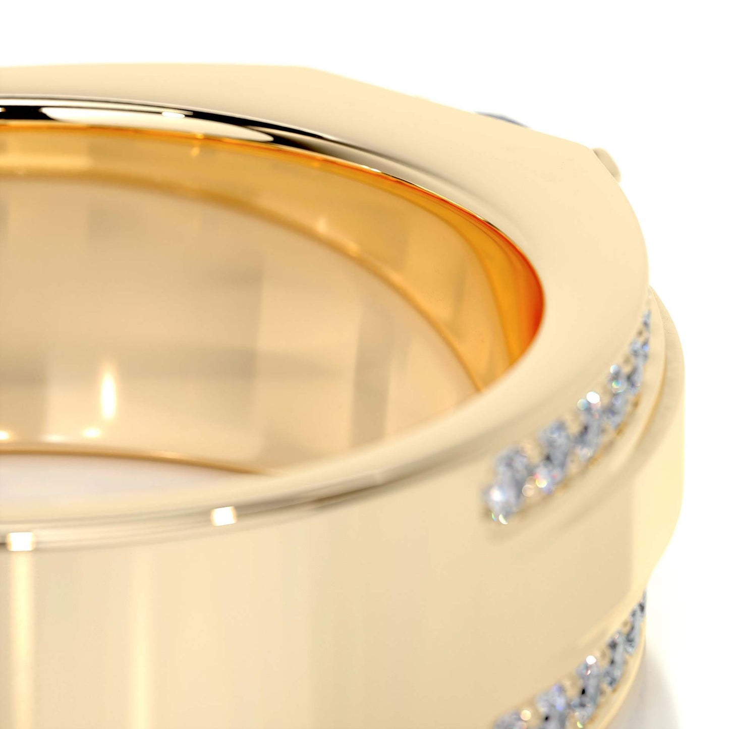 RARÉTUU Crown Moissanite Bands