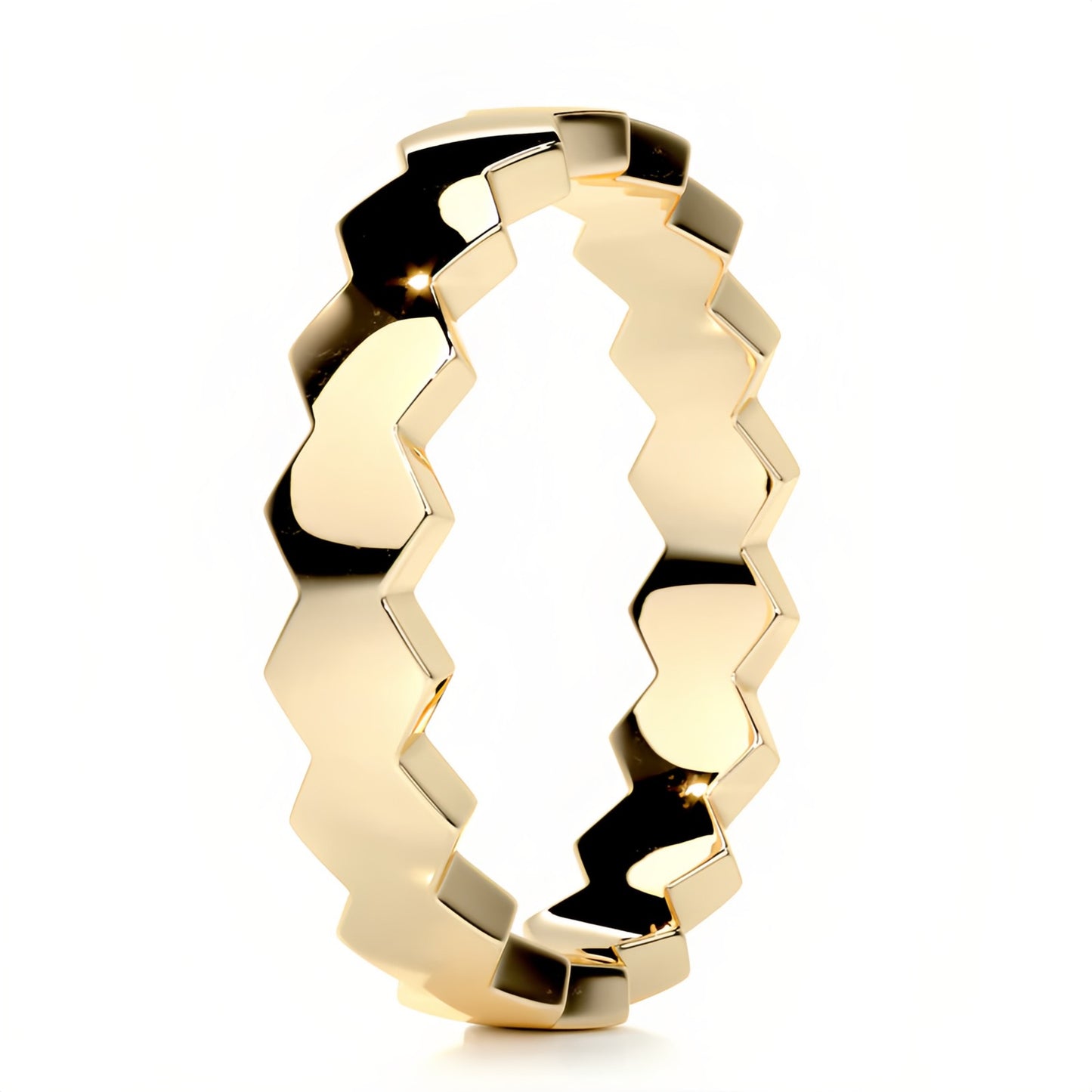 18K RARÉTUU Zigzag Band