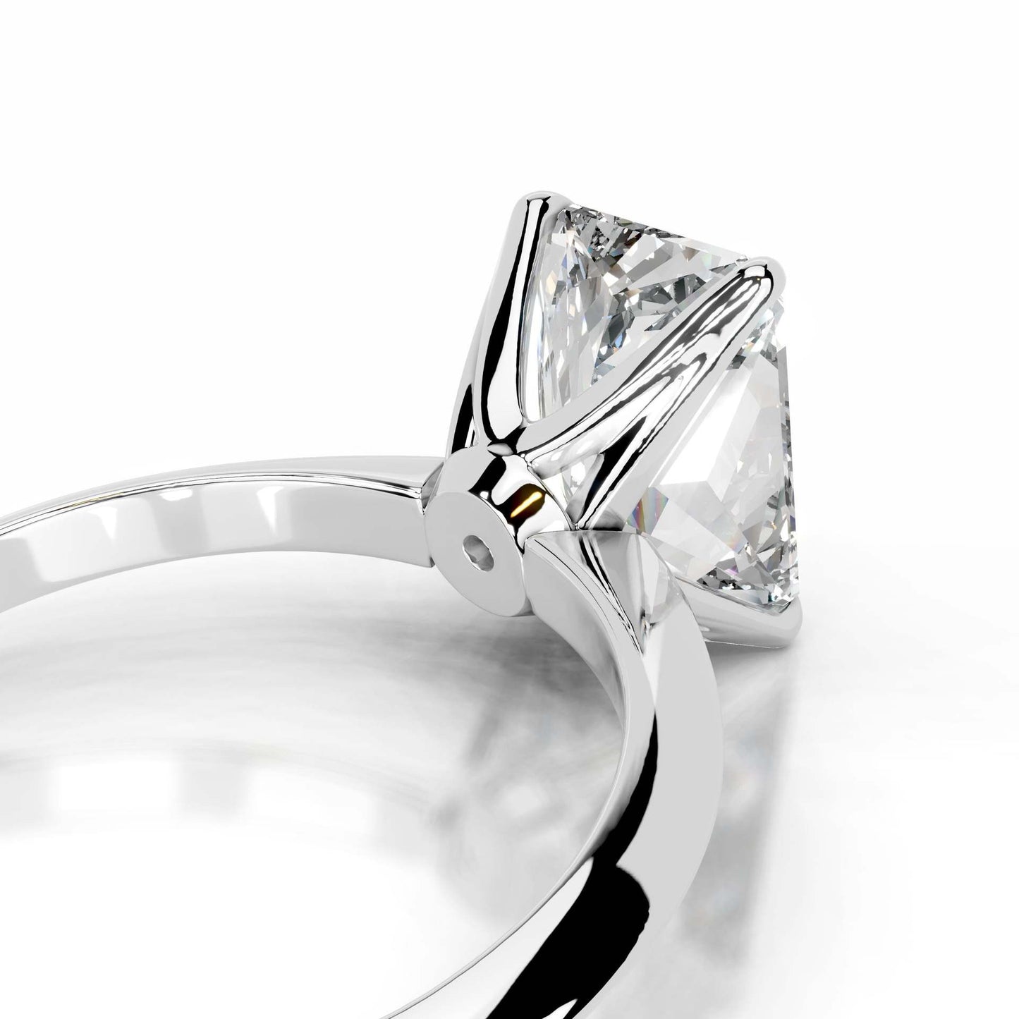 3CT Radiant Classic 4 Prong   - Lab Diamond