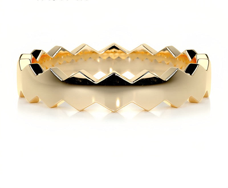 18K RARÉTUU Zigzag Band