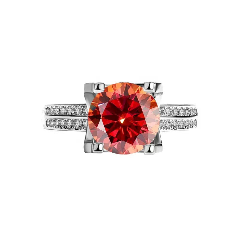 3CT Queen Zara Moissanite Ring