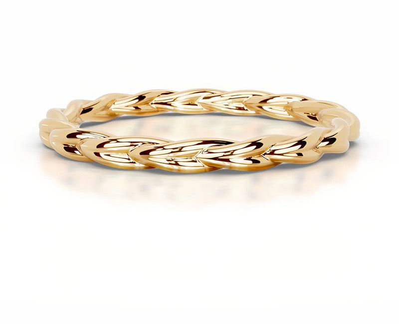 18K RARÉTUU Baby Twist Band