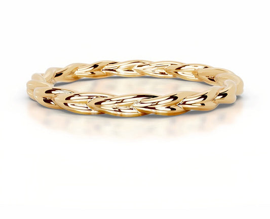 18K RARÉTUU Baby Twist Band
