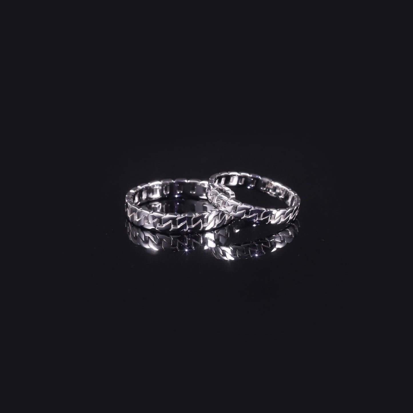 S925 Sterling Silver Trendy Personality Twist Chain