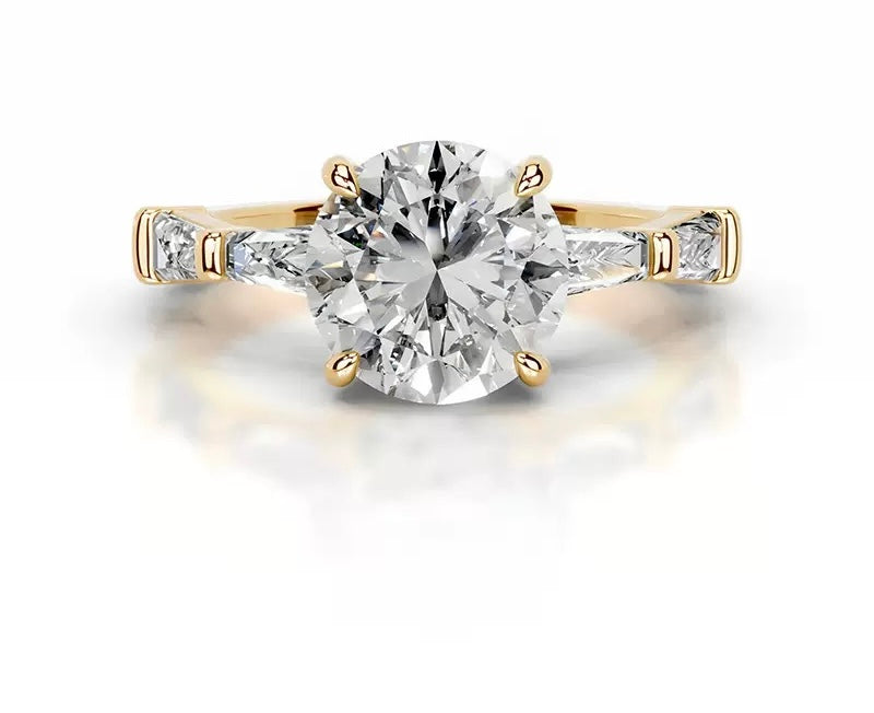 Queen Adira Moissanite Rings