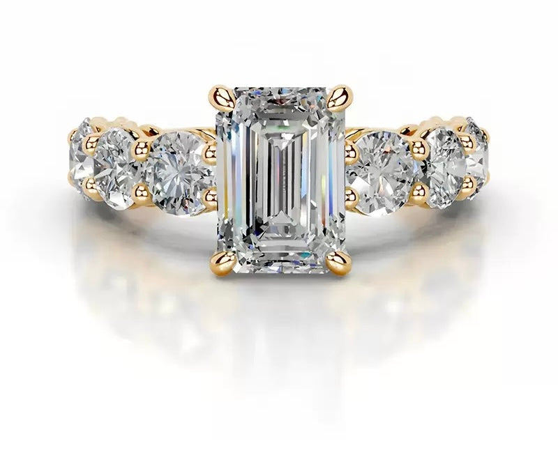 Queen Abby Moissanite Rings