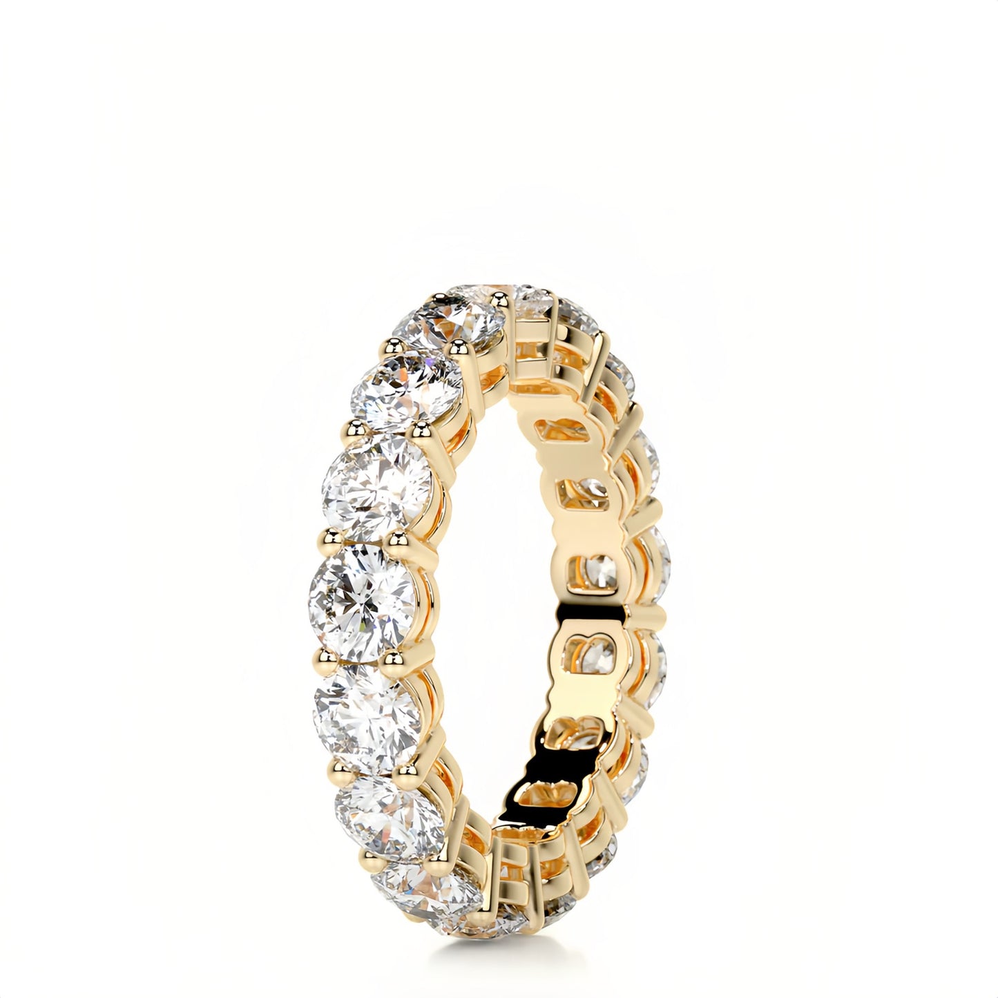 18K Aisyah Infinity Luxè Moissanite Bands