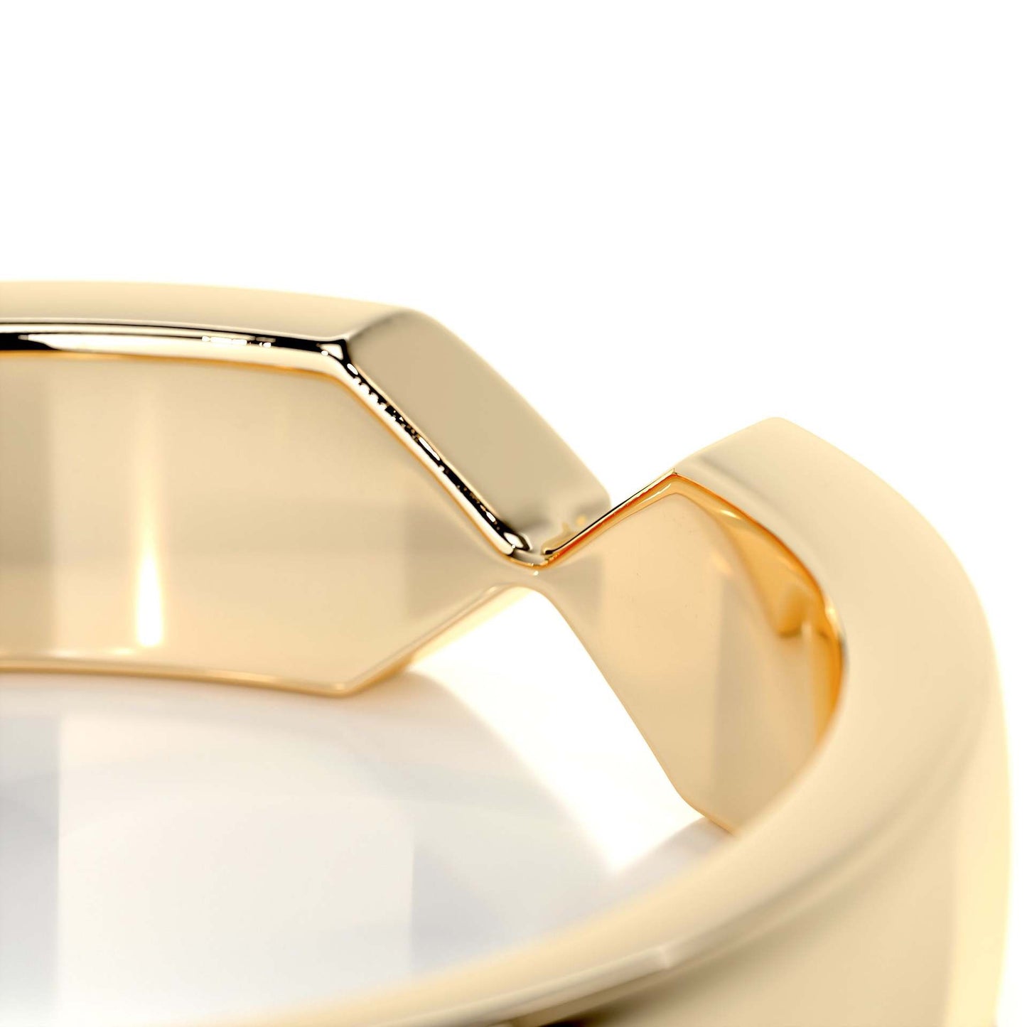 18K RARÉTUU Faceted Essential Band