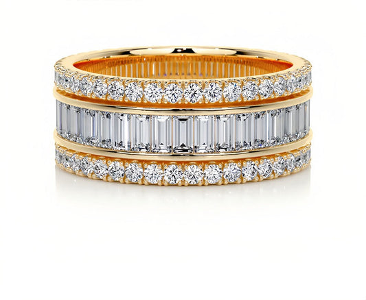 18K Queen Elizabeth Royale Eternity Band