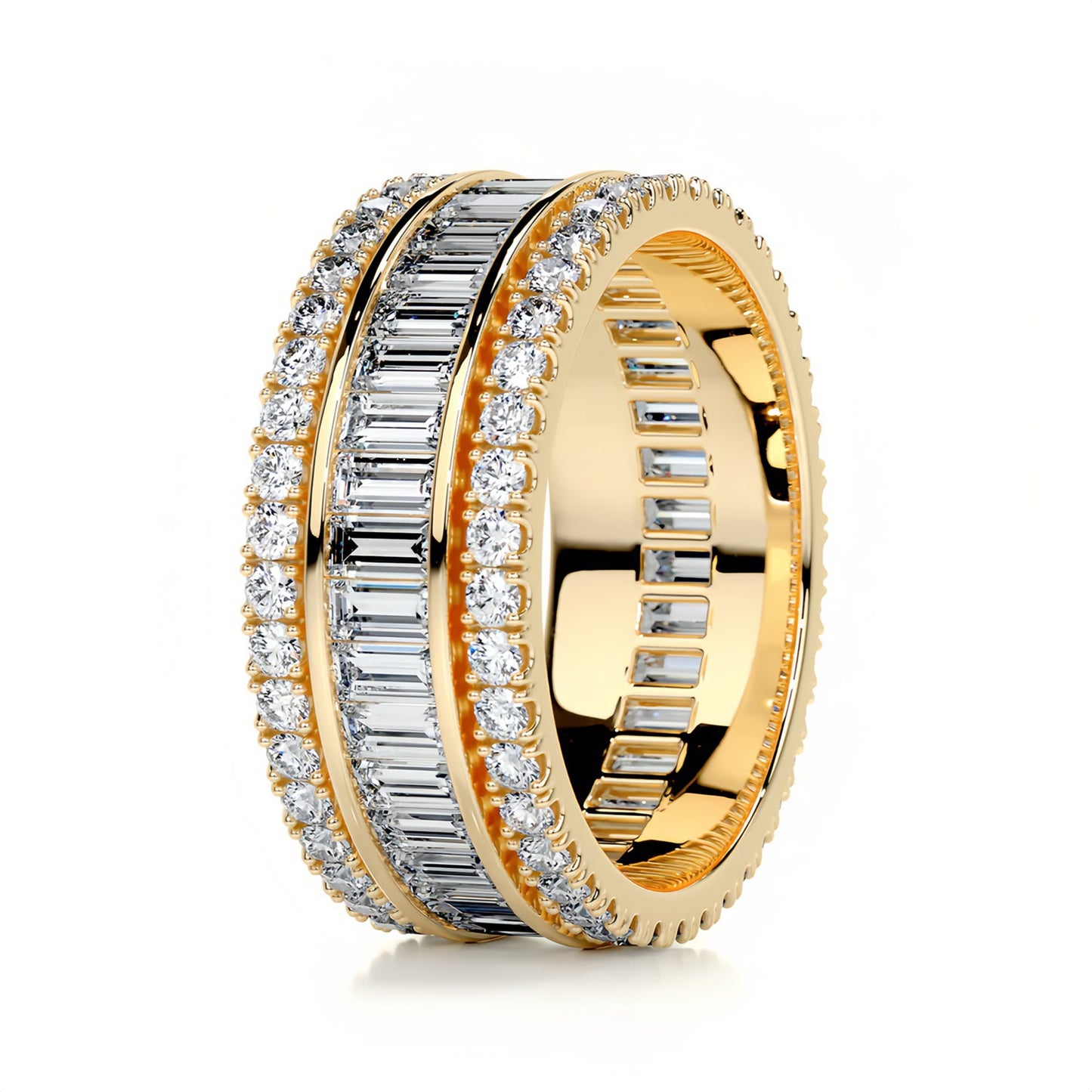 18K Queen Elizabeth Royale Eternity Band