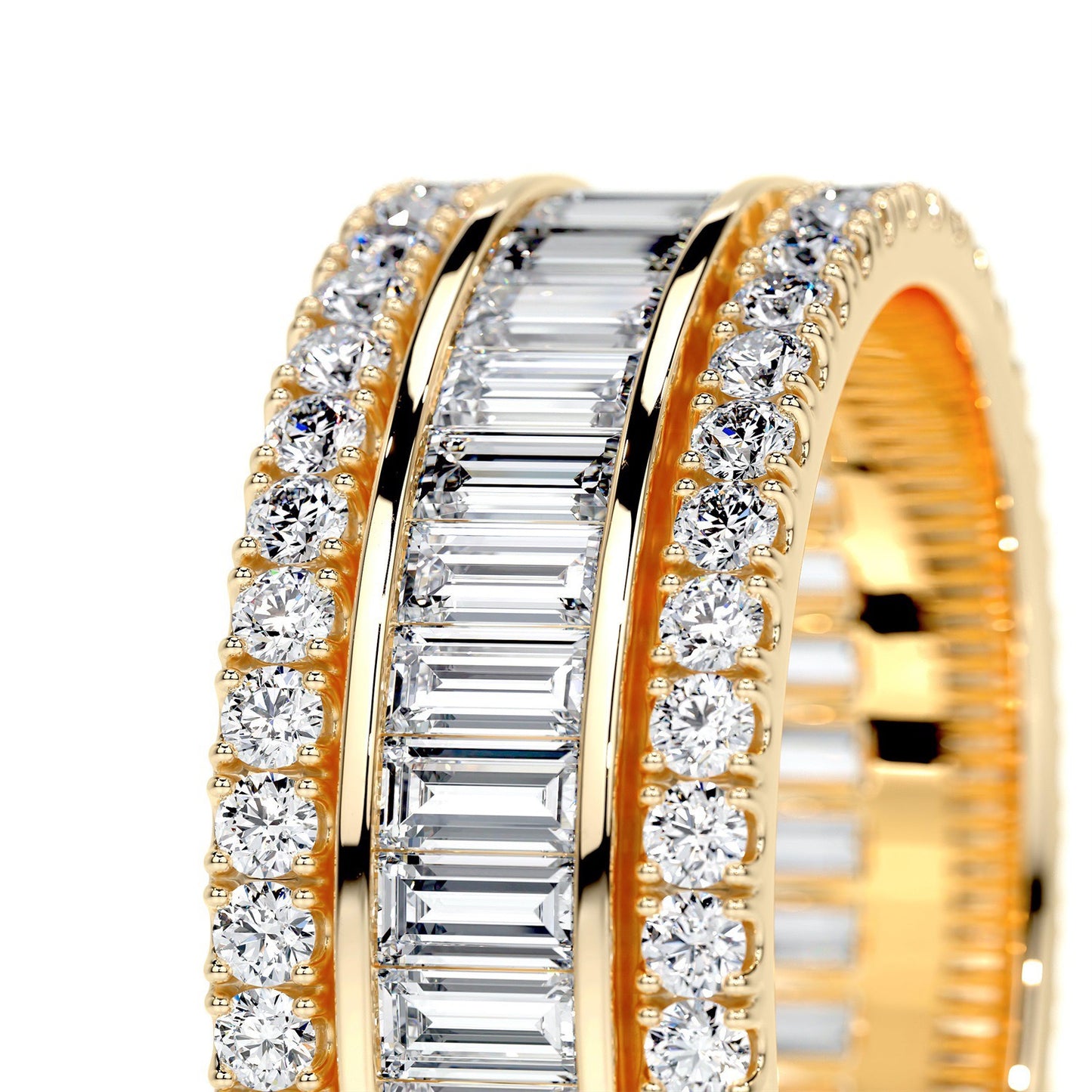 18K Queen Elizabeth Royale Eternity Band