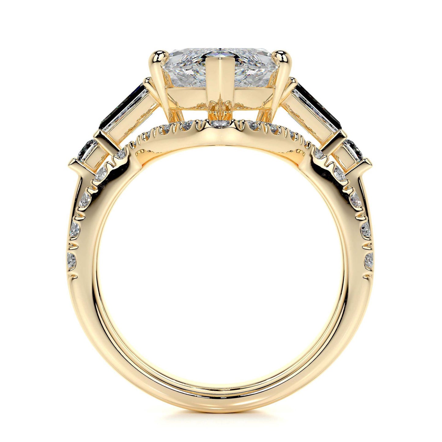 18K Queen Elly MAJESTÉ - 5 Carat Luxe Ring