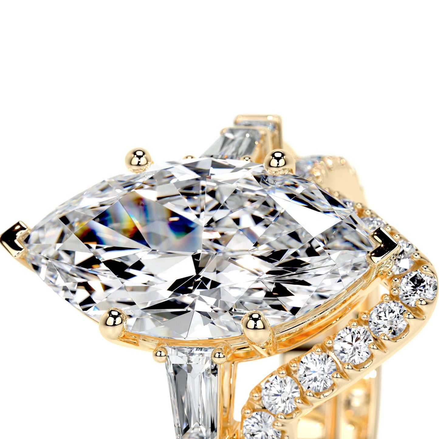 18K Queen Elly MAJESTÉ - 5 Carat Luxe Ring