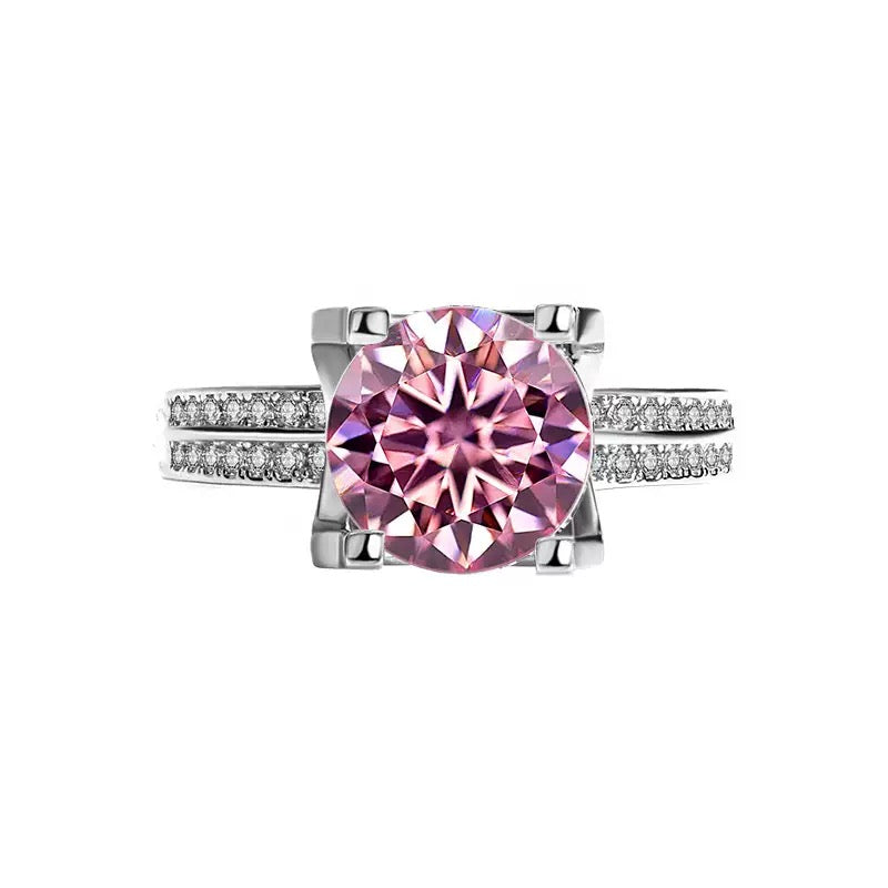 3CT Queen Zara Moissanite Ring