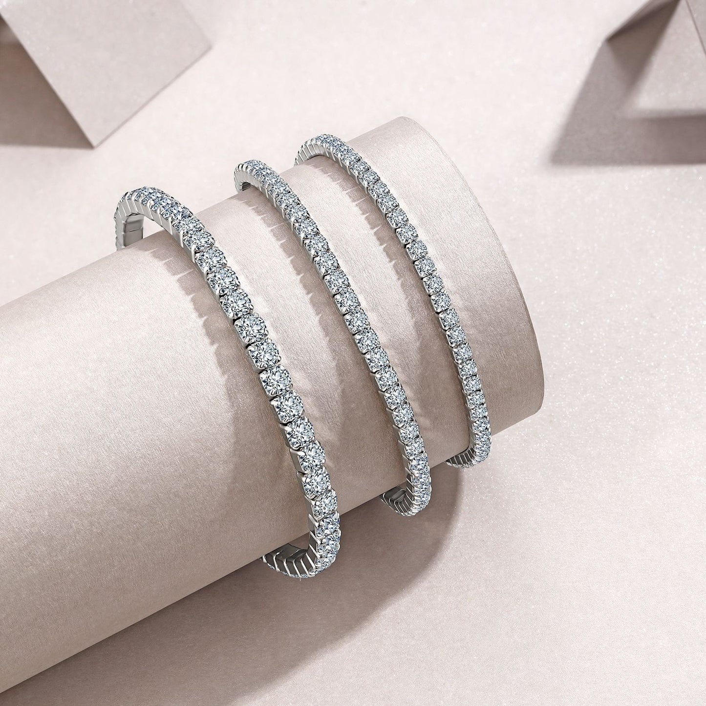 Queen Zahirah Tennis Bracelet – Infinity Line