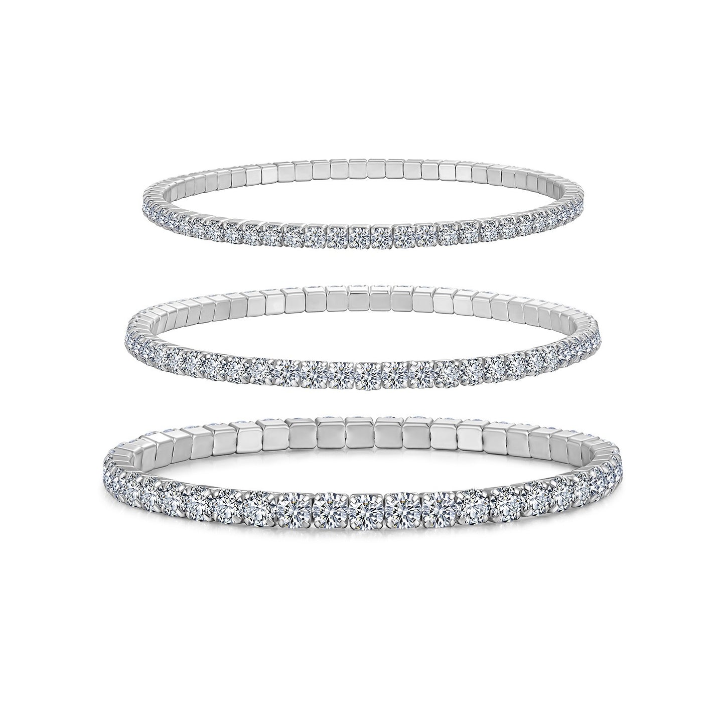 Queen Zahirah Tennis Bracelet – Infinity Line