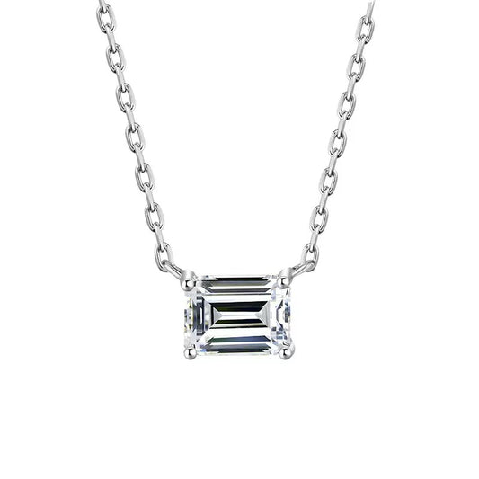 Princess Dilfa Moissanite Necklace
