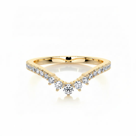 Baby Fatima Moissanite Bands