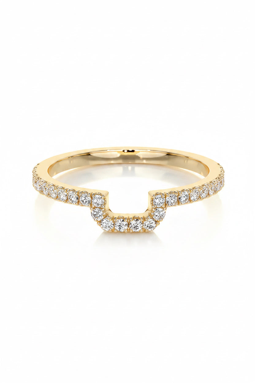 Baby Izzah Moissanite Bands