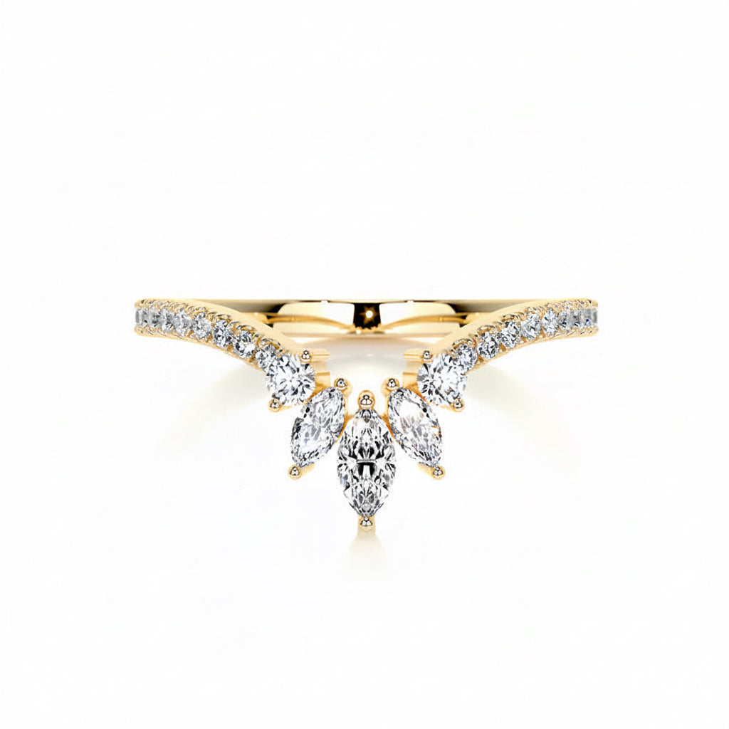 Baby Laura Moissanite Bands