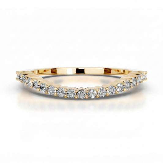 Baby Ina Moissanite Bands