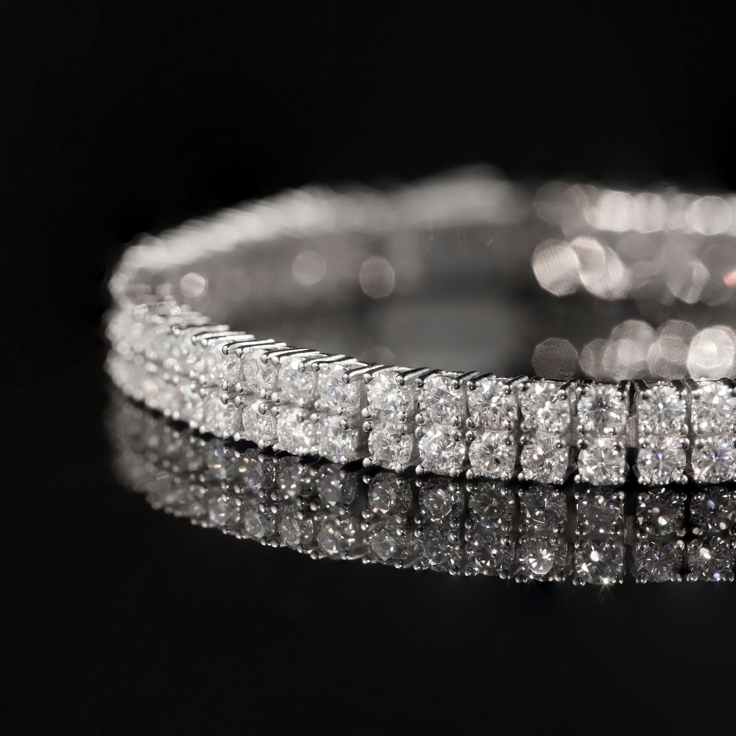 Queen Huda Moissanite Bracelete
