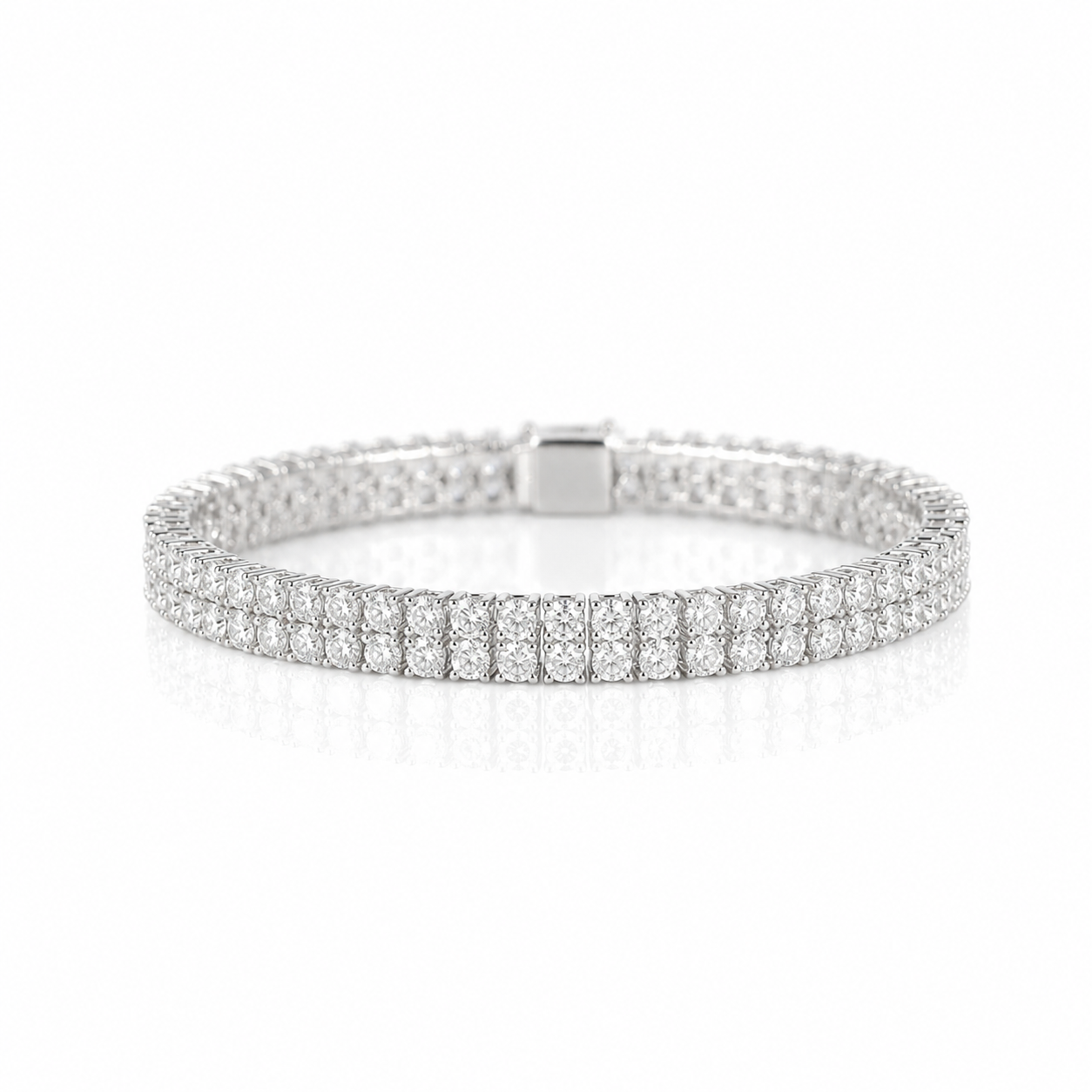 Queen Huda Moissanite Bracelete