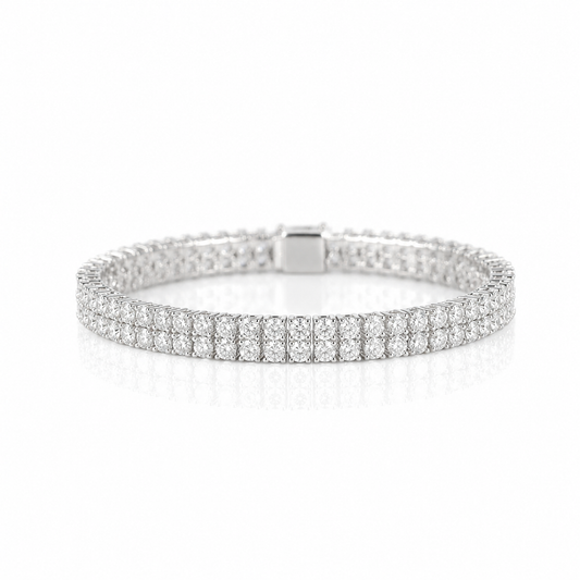 Queen Huda Moissanite Bracelete