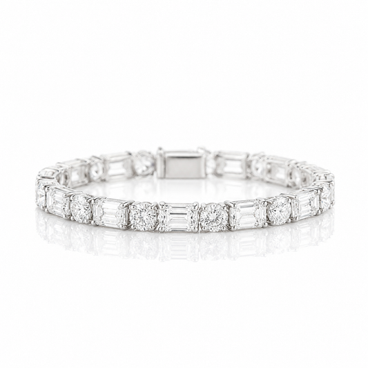 Queen Zavia Moissanite Bracelet