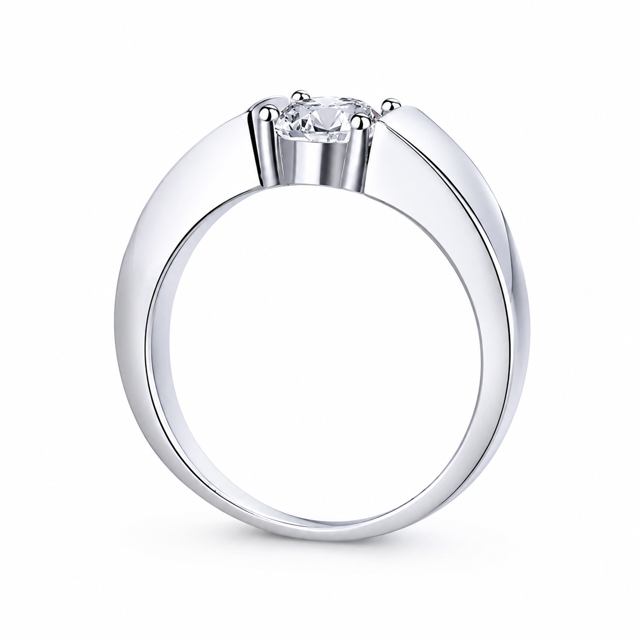 1CT King Fatta Moissanite Ring