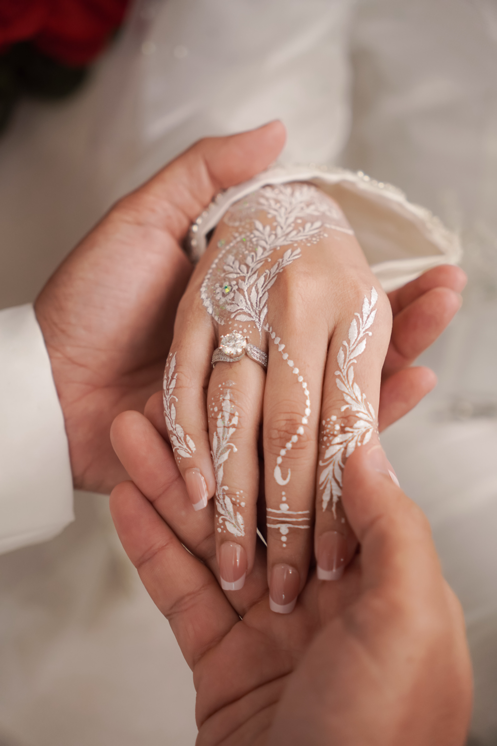 3CT Queen Miera & 1CT King Fatta Ring – “Bridal Set”