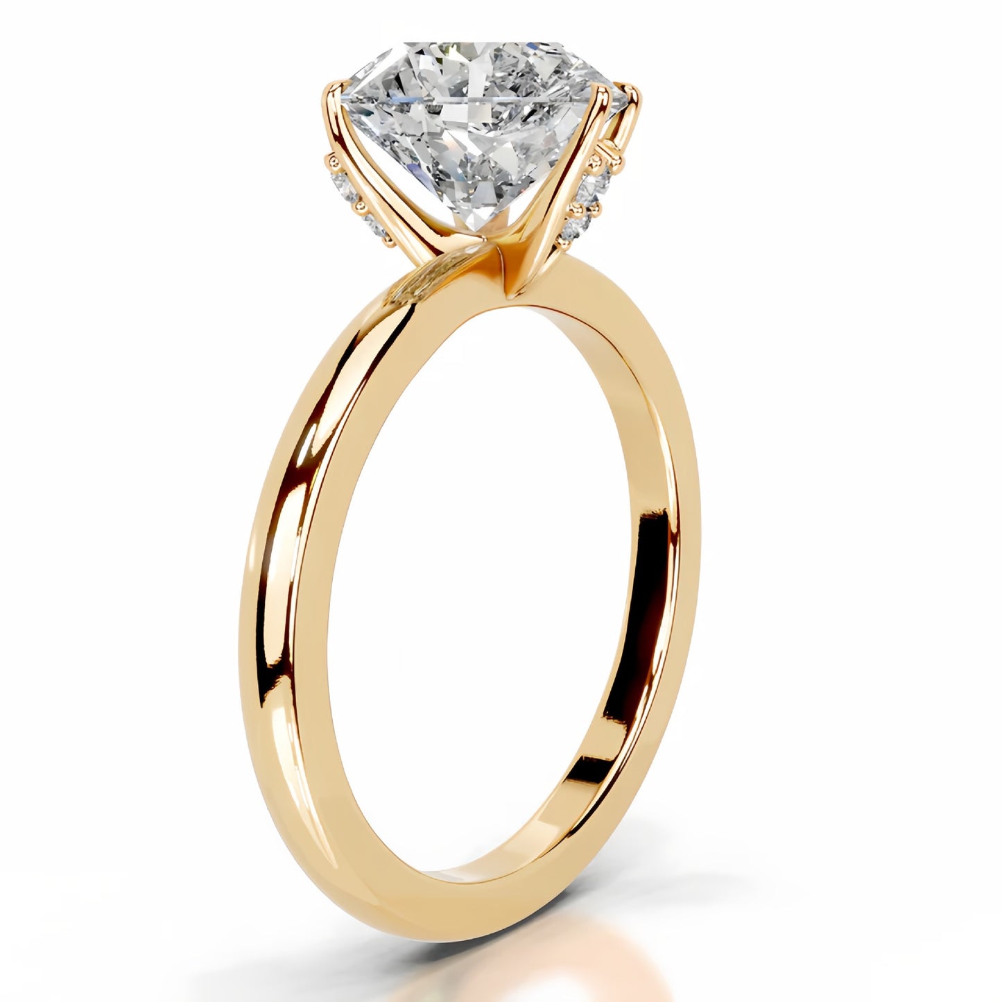 5CT Queen Fazura Heart Moissanite Ring