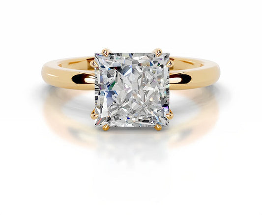 4CT Queen Fazura Moissanite Ring