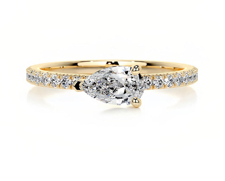 0.8CT Eternity Band - PEAR Eternity Band