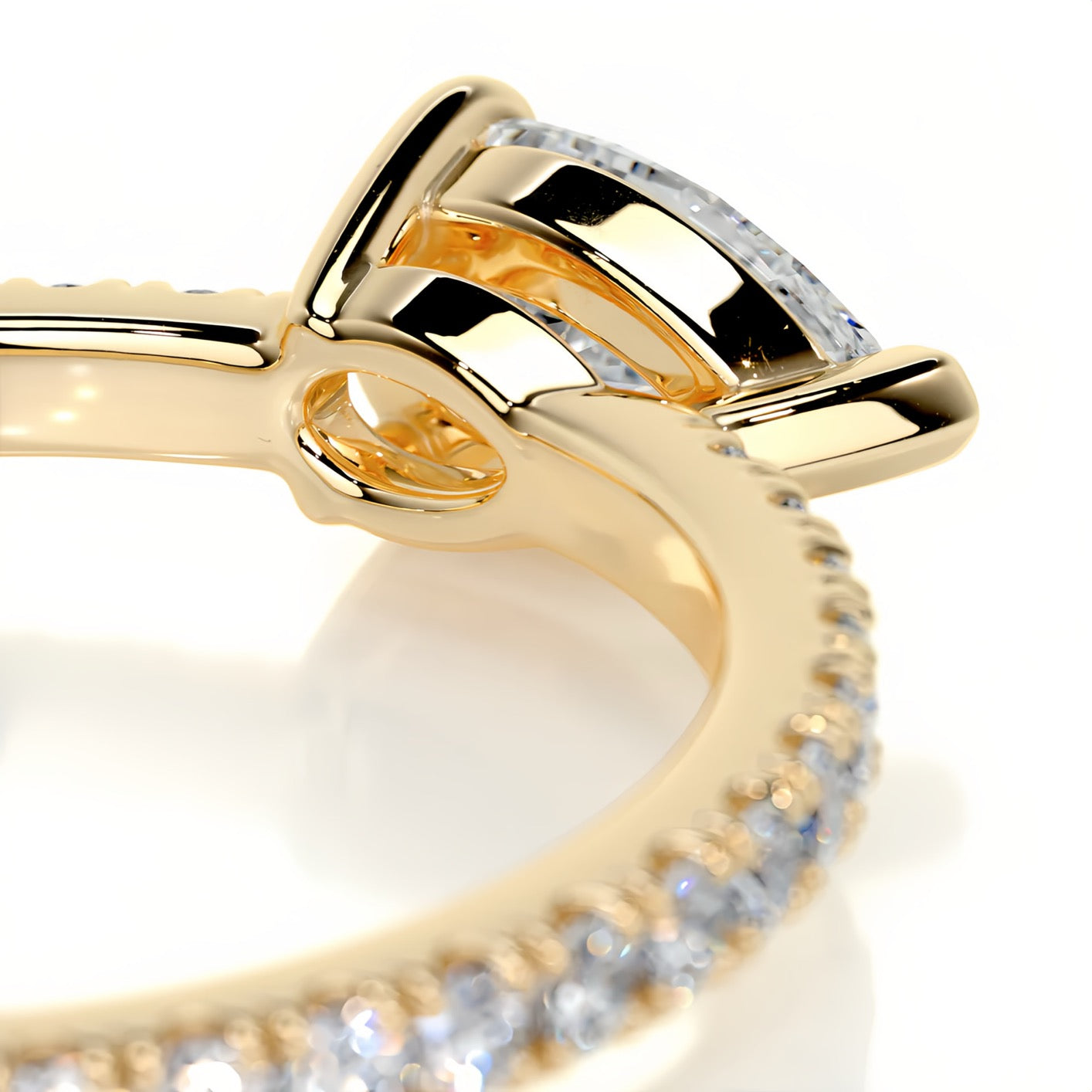 0.8CT Eternity Band - PEAR Eternity Band